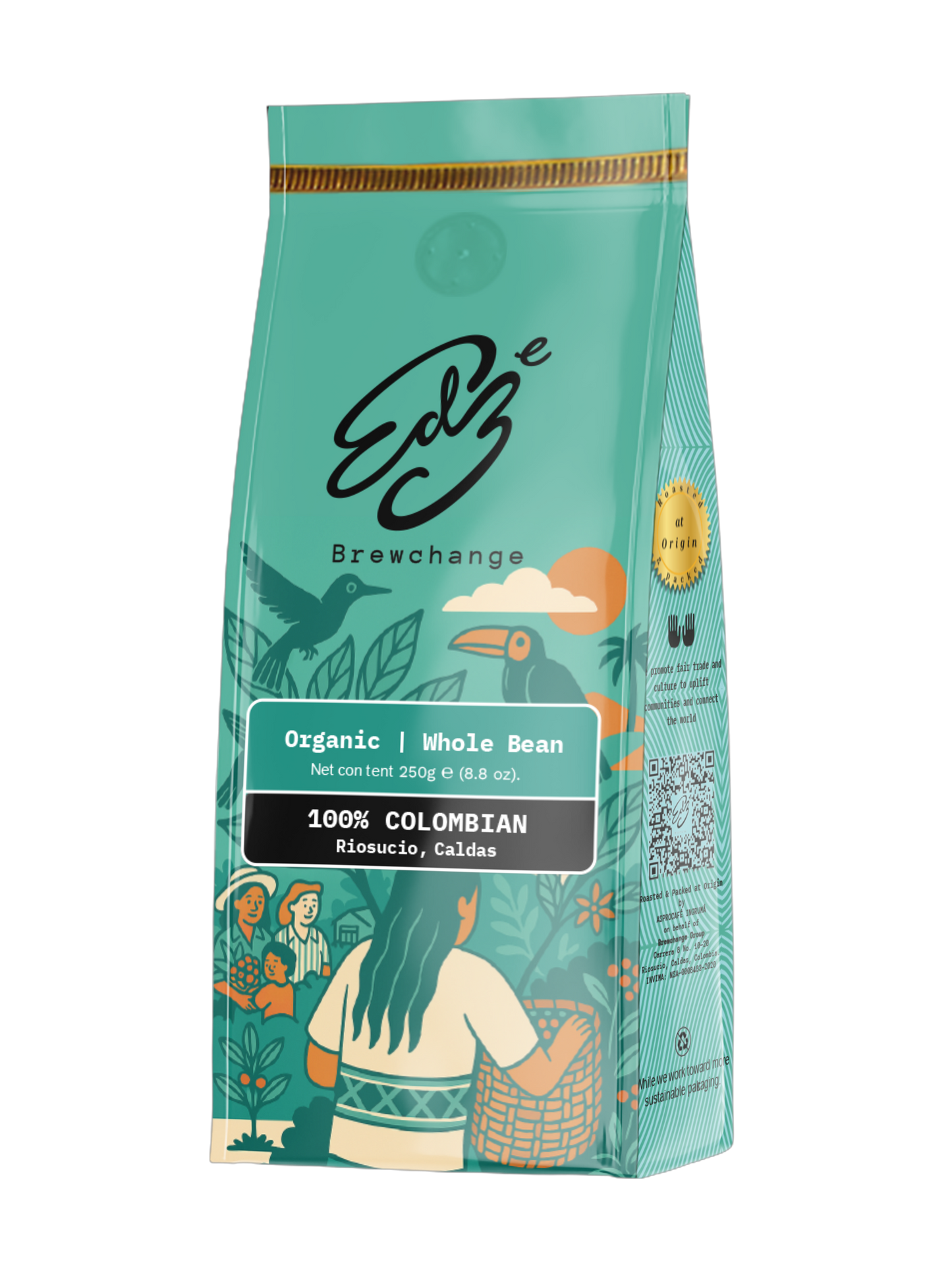 Organic - Medium Roast WHOLE BEAN COFFEE